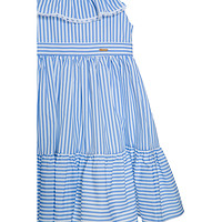 Patachou blauw/wit gestreepte jurk
